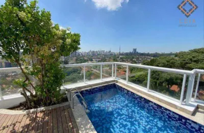 Cobertura com 4 dormitórios à venda, 416 m² por r$ 6.000.000,00 - perdizes - são paulo/sp