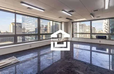 Conjunto comercial para locação com 2 salas e 2 banheiros, localizado no Jardim Paulista.