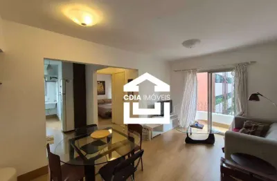 Apartamento à venda com 1 dormitório, 1 banheiro e 1 vaga, localizado no Itaim Bibi.