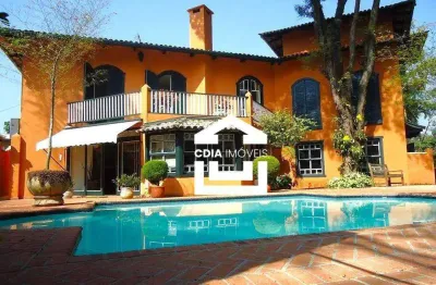 Casa com 5 dormitórios à venda, 750 m² por r$ 10.000.000,00 - alto de pinheiros - são paulo/sp