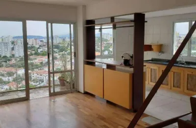 Cobertura com 2 dormitórios à venda, 160 m² por r$ 2.500.000,00 - alto de pinheiros - são paulo/sp