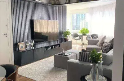 Apartamento com 2 dormitórios à venda, 116 m² por r$ 1.500.000,00 - brooklin - são paulo/sp