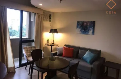 Flat com 1 dormitório à venda, 33 m² por R$ 490.000,00 - Brooklin - São Paulo/SP