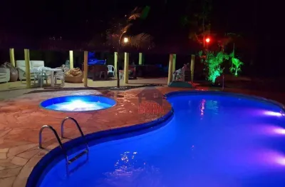 Chácara com 6 dormitórios à venda, 3000 m² por r$ 800.000,00 - cinco lagos - mairiporã/sp