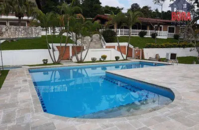 Chácara com 7 dormitórios à venda, 6200 m² por r$ 1.600.000,00 - rancho grande - mairiporã/sp