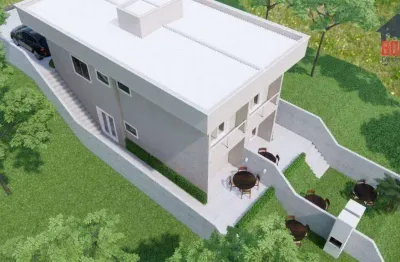 Sobrado com 2 dormitórios à venda, 84 m² por r$ 380.000,00 - jardim imperial - atibaia/sp