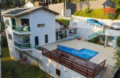 Casa com 4 dormitórios à venda, 300 m² por r$ 2.800.000,00 - residencial reserva das hortensias - mairiporã/sp
