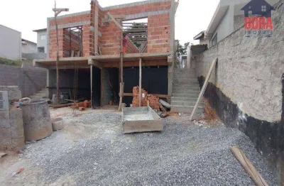 Sobrado com 2 dormitórios à venda, 57 m² por r$ 450.000 - jardim são felipe - atibaia/sp