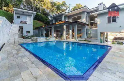Casa com 3 dormitórios à venda, 400 m² por r$ 2.600.000 - alpes da cantareira - mairiporã/sp