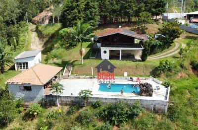 Chácara com 3 dormitórios à venda, 7000 m² por r$ 680.000,00 - rio acima - mairiporã/sp