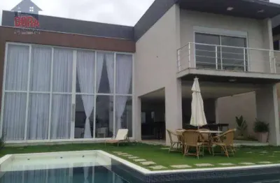 Casa com 4 dormitórios à venda, 400 m² por r$ 4.000.000,00 - condominio porto atibaia - atibaia/sp