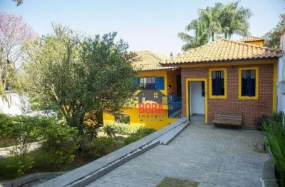 Chácara com 3 dormitórios para alugar, 1200 m² por r$ 7.000,00/mês - rio abaixo - mairiporã/sp
