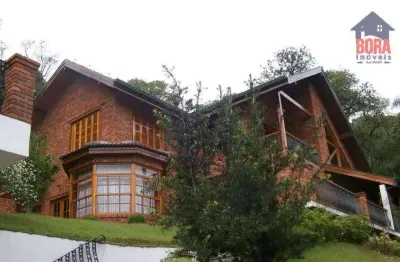 Casa com 5 dormitórios à venda, 568 m² por r$ 2.700.000,00 - roseira - mairiporã/sp