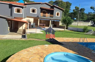 Chácara com 6 dormitórios à venda, 5000 m² por r$ 1.400.000,00 - lavras - mairiporã/sp