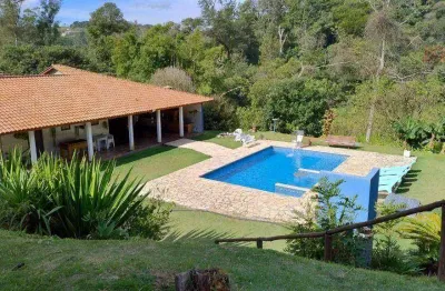 Chácara com 6 dormitórios à venda, 11500 m² por r$ 1.450.000,00 - jardim bela vista - mairiporã/sp