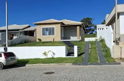 Casa nova pronta para morar no condomínio solar dos cantarinos em são pedro da aldeia
