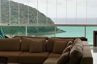 Cobertura com 4 dormitórios à venda, 300 m² por r$ 16.000.000,00 - riviera - bertioga/sp