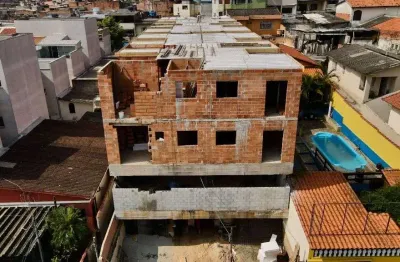 Cobertura com 2 dormitórios à venda, 59 m² por r$ 369.000,00 - vila príncipe de gales - santo andré/sp