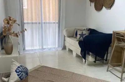 Apartamento com 2 dormitórios à venda, 55 m² por r$ 325.000,00 - tupi - praia grande/sp