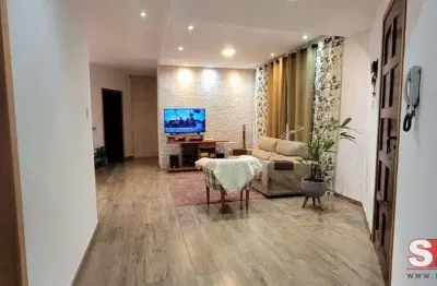 Sobrado com 3 dormitórios à venda, 120 m² por r$ 479.000 - jardim santo andré - santo andré/sp