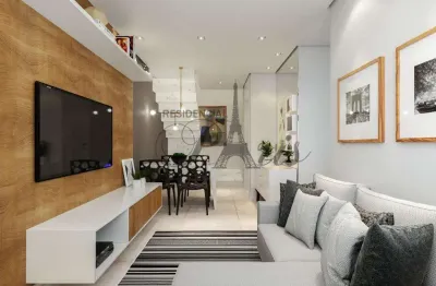 Sobrado com 2 dormitórios à venda, 88 m² por r$ 399.000,00 - vila valparaíso - santo andré/sp