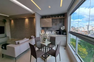Apartamento com 3 dormitórios à venda, 86 m² por r$ 750.000,00 - jardim finotti - uberlândia/mg