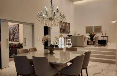 Casa com 4 dormitórios à venda, 340 m² por r$ 4.400.000,00 - condomínio jardins gênova - uberlândia/mg