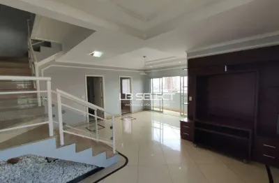 Cobertura com 3 dormitórios à venda, 211 m² por r$ 1.250.000,00 - santa mônica - uberlândia/mg