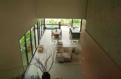 Casa com 3 dormitórios à venda, 342 m² por r$ 4.200.000,00 - condomínio tamboré - uberlândia/mg