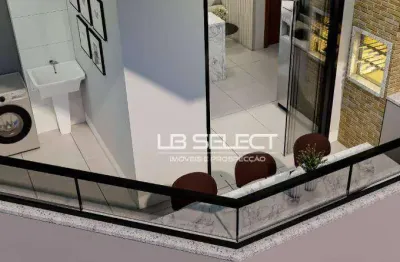 Apartamento com 2 dormitórios à venda, 51 m² por r$ 305.000,00 - tibery - uberlândia/mg