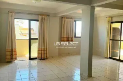 Cobertura duplex no bairro santa mônica com quatro quartos, duas suítes e área gourmet.