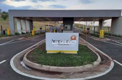 Terreno à venda, 277 m² por r$ 315.000,00 - condomínio terras alpha - uberlândia/mg