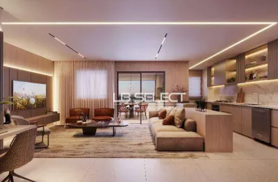 Apartamento no bairro gávea com três suítes, a máster com closet e varanda gourmet.