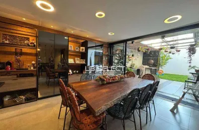 Casa com 3 dormitórios à venda, 230 m² por r$ 1.500.000,00 - jardim karaíba - uberlândia/mg