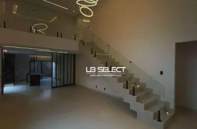 Casa no condomínio arts com três suítes e varanda gourmet.