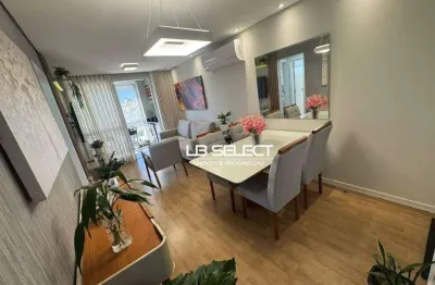 Apartamento no bairro santa mônica com dois quartos, uma suíte e varanda gourmet.