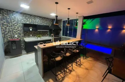 Casa no bairro jardim patrícia com três suítes, escritório e área gourmet.