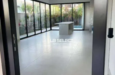 Casa no condomínio terras altas com quatro suítes e varanda gourmet.
