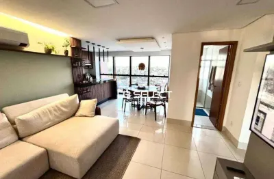 Apartamento no bairro tibery com dois quartos e uma suíte.