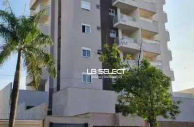 Apartamento com dois quartos, uma suíte e varanda grill.