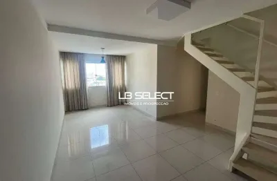 Cobertura duplex no bairro saraiva com três quartos, suíte e área gourmet.