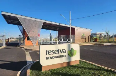 Terreno à venda, 319 m² por r$ 350.000,00 - condomínio reserva novo mundo - uberlândia/mg