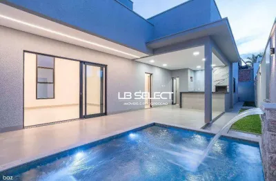 Casa no condomínio splendido com três suítes e varanda gourmet.