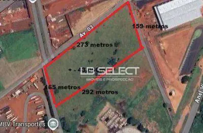 Área à venda, 43000 m² por r$ 15.050.000,00 - distrito industrial - uberlândia/mg