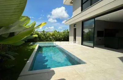 Casa no Condomínio Cyrella Ipês com três suítes, escritório e varanda gourmet.