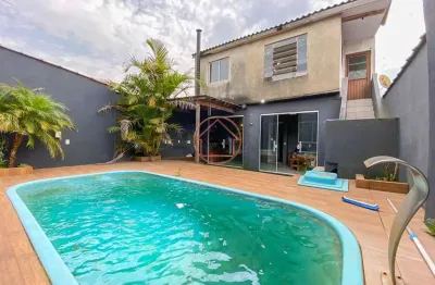 Casa com 5 quartos à venda na rua cento e trinta e cinco, 294, jardim algarve, alvorada por r$ 360.000