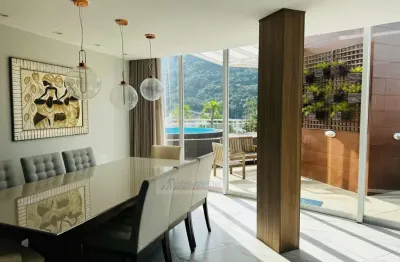 Cobertura com 4 quartos à venda no cachoeira do bom jesus, florianópolis , 318 m2 por r$ 6.000.000