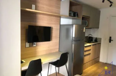 Studio com 1 dormitório para alugar, 24 m² por r$ 3.930,00/mês - campo belo - são paulo/sp
