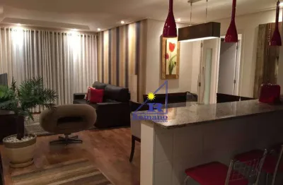 Apartamento com 3 dormitórios para alugar, 98 m² por R$ 7.090,00/mês - Anália Franco - São Paulo/SP