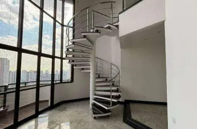 Cobertura com 4 dormitórios para alugar, 348 m² por r$ 18.212,62/mês - tatuapé - são paulo/sp